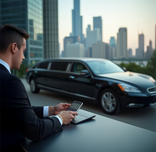 how to book a limo services in chicago