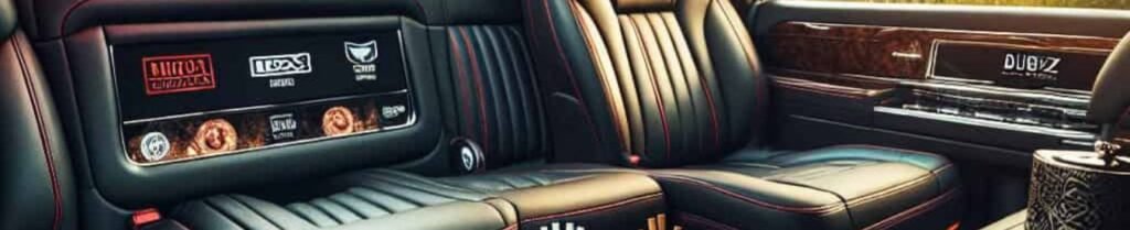 Are You Allowed to Smoke in a Limousine? - Luxurious car interior with leather seats.