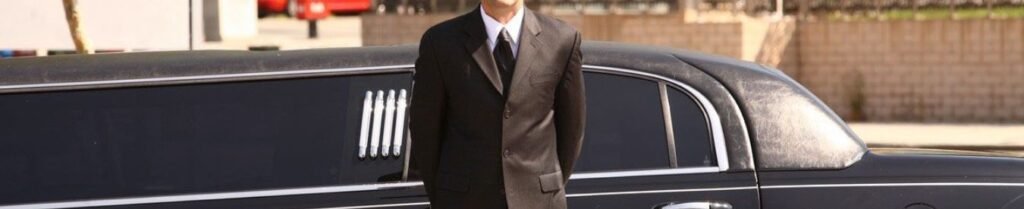 Do Limousine Services Charge for Waiting Time or Delays? - Chauffeur standing beside a black limousine.