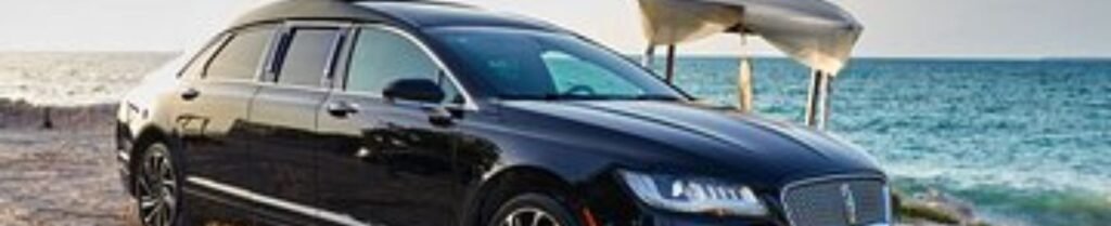 Do limos have Wi-Fi? - Luxury car parked by the ocean
