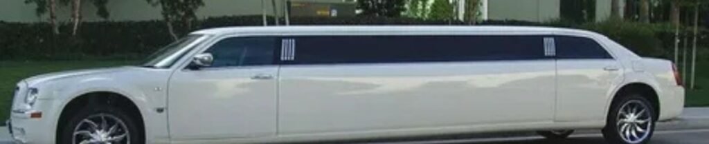 How Can I Save Money on a Limousine Rental? - White stretched limousine parked on street