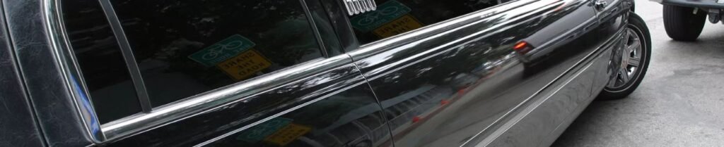 When Should I Book a Prom Limo? - Black limousine parked on street