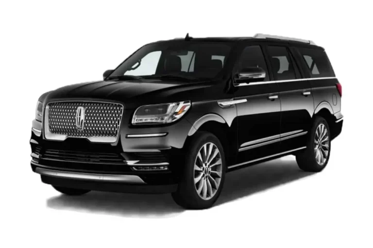 Black luxury SUV with chrome accents