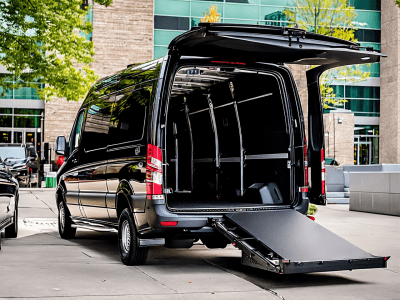 Shuttle van for Non-Emergency Medical Transportation Services