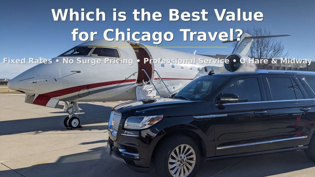 Limo vs. Rideshare vs. Taxi: Which is the Best Value for Chicago Travel?